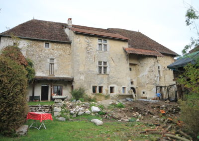 Restauration maison forte Savoie