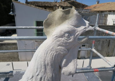 Ragréage et sculpture